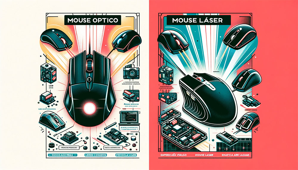 Mouse óptico vs laser: Qual o melhor?