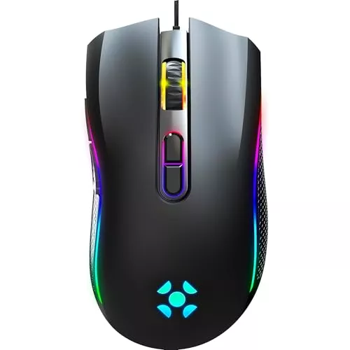 Produto Mouse Gamer Fortrek Black Hawk RGB