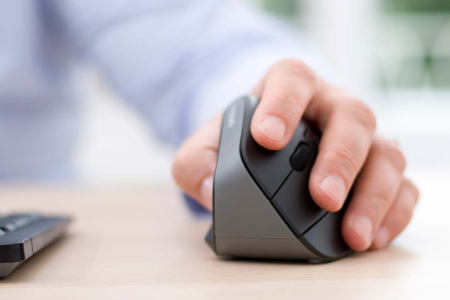 Imagem de Mouse Ergonômico Canhoto